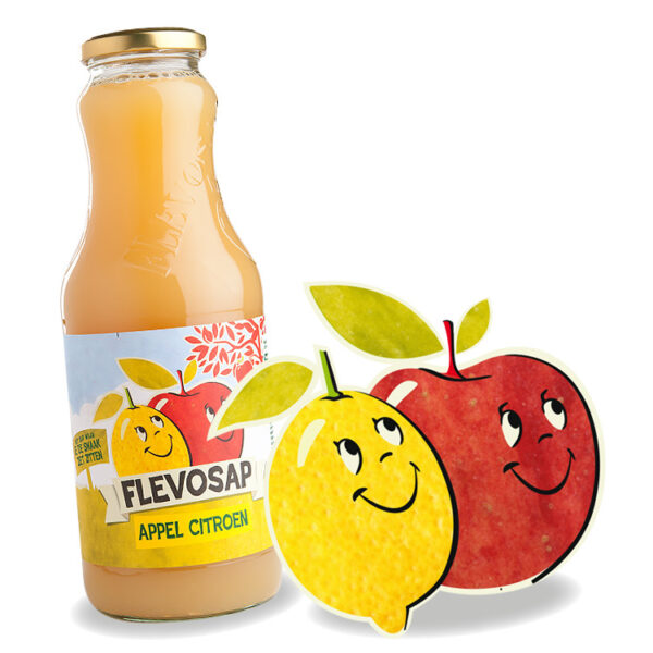 Flevosap appel-citroen 6x1 ltr.