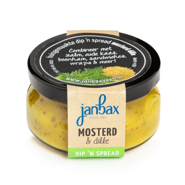 Dip'n Spread Mosterd&Dille 12x135 gr.
