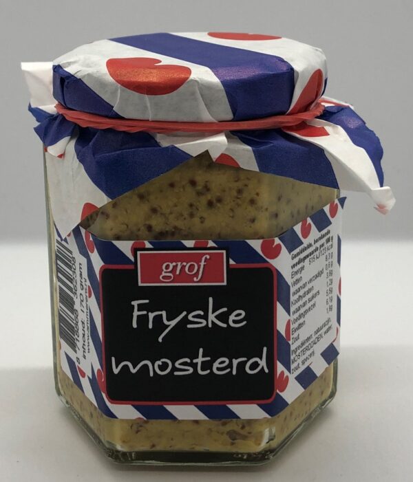 Fryske Mosterd grof 170 gr.