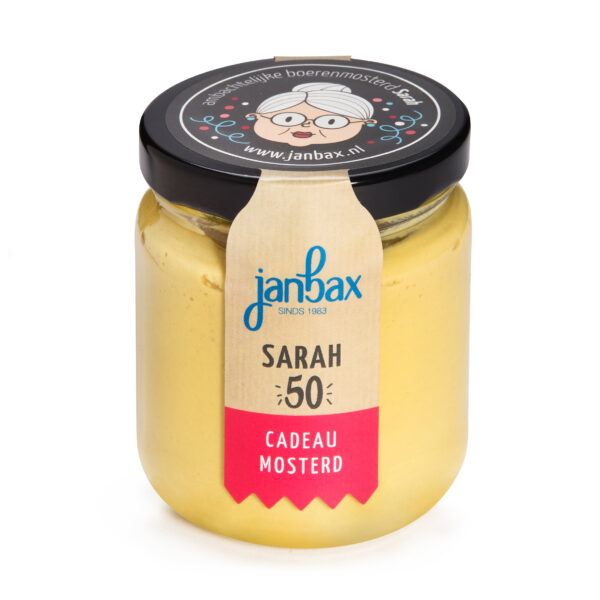 Mosterd Bax Sara 180 gr.