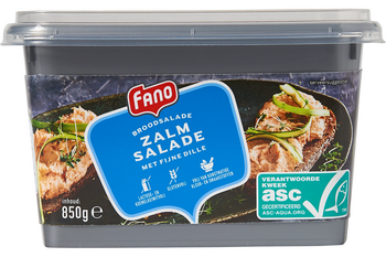 * Zalmsalade Fano 850 gr.