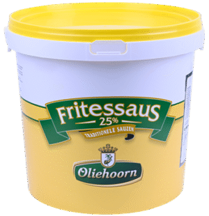 Oliehoorn Fritessaus 25% emmer 10 ltr.