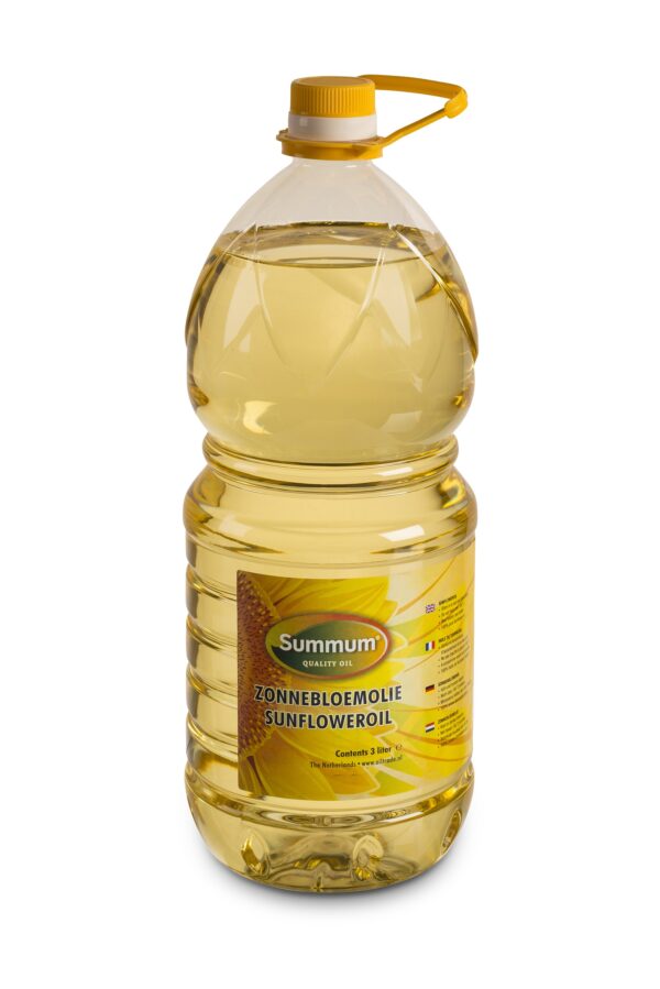 Zonnebloemolie PET 3 ltr.