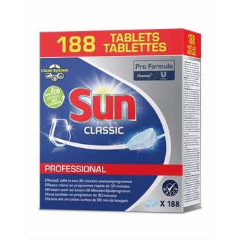 Vaatwas tabs prof. Sun 188st.