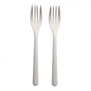 Plastic vork bio-pp 18.5cm 50 st