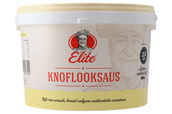 Knoflooksaus Elite 2,5 kg.