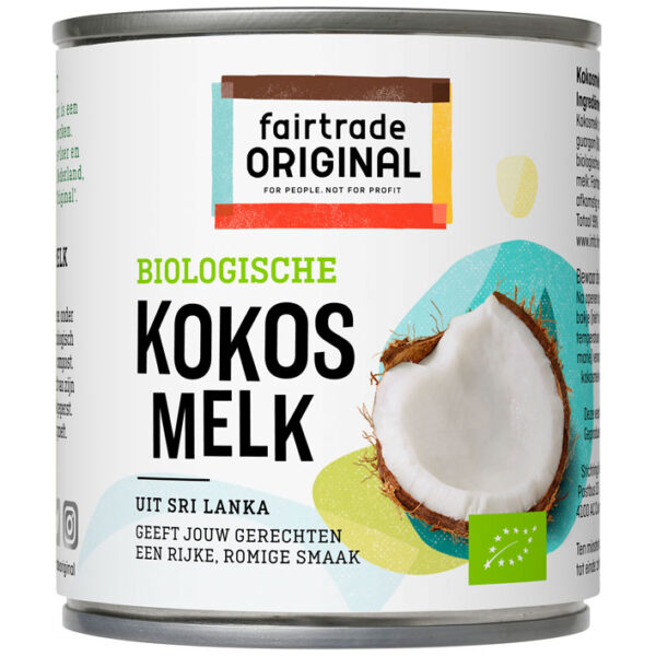 FairTrade Kokosmelk BIO  270 ml.