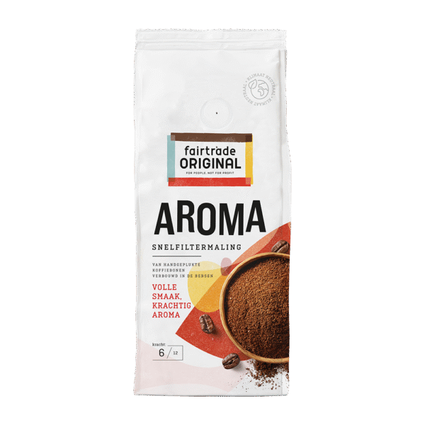 FairTrade Koffie Aroma Rood snf 250 gr.