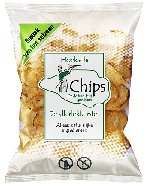 Hoeksche Chips tuinkruiden 10x150 gr.