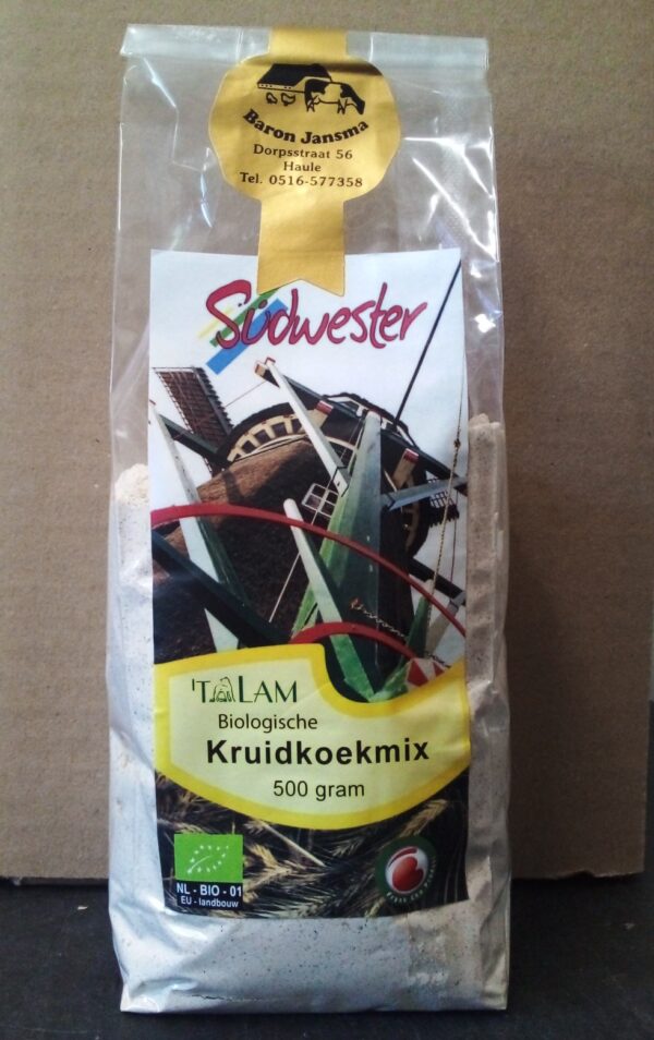 Kruidkoekmix Bio Mole 't Lam 500 gr.