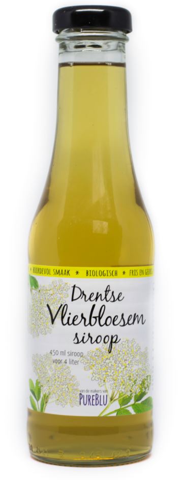 Vlierbloesemsiroop BIO 6x450 ml.