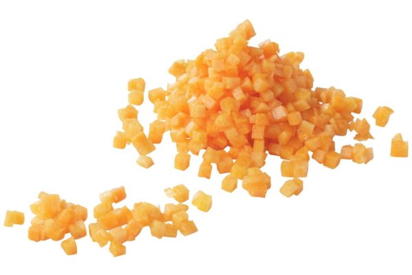 Rode biet blokjes 10 mm 5 kg.