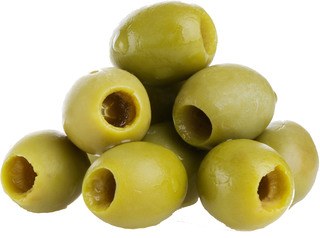 Groene olijven pitloos BIO 1x4.55 kg.
