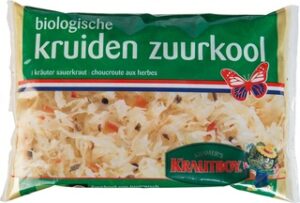 Zuurkool kruiden verpak BIO 1x500 gr.