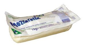 Mozzarella staaf BIO 1x1 kg.