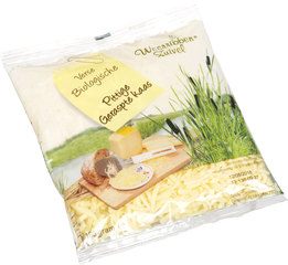 Geraspte pittige kaas BIO 1x100 gr.