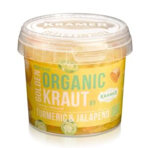 Zuurkool tumeric + jalapeno BIO 1x300 gr