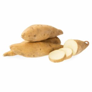 Zoete aardappel wit BIO 6x1 kg.