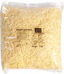 Geraspte kaas jong belegen BIO 1x1 kg.