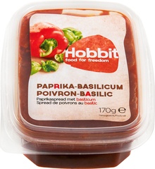 Paprikaspread basilicum BIO 1x170 gr.