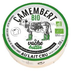 Camembert rauwe melk BIO 1x250 gr.