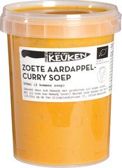 Zoete aardappelcurrysoep BIO 1x500 ml.
