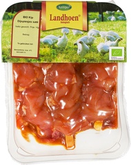 Kip dij-spiesjes gemarineerd BIO 1x200 g