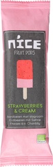Roomijs aardbei BIO 24x70 ml.