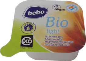 Halvarine cupjes BIO 1x2 kg.