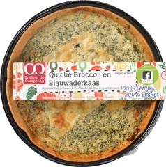 Quiche broccoli-blauwaderkaas BIO 1x350