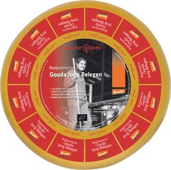 Gouda jong belegen 50+ Demeter 1x5 kg.