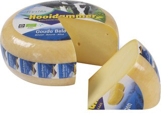 Belegen kaas 50+ BIO 1x4.5 kg.