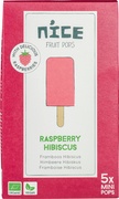 Fruitijsjes framboos hibiscus BIO 6x225