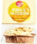 Taartje mokka + hazelnoot BIO 8x55 gr.