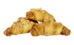 Amandel croissant BIO 48x3.7 kg.