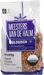 Crunchy appel kaneel BIO 6x450 gr.