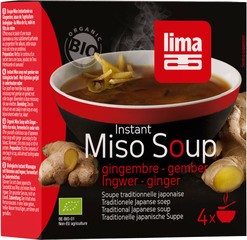 Instant miso soep gember BIO 6x60 gr.