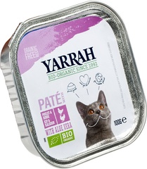 Kattenpaté kip + kalkoen BIO 16x100 gr.
