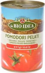 Tomaten gepeld in blik BIO 12x400 gr.