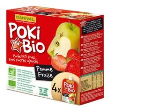 Knijpfruit appel aardbei BIO 10x360 gr.