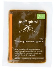 Thaise groene currypasta BIO 10x50 gr.