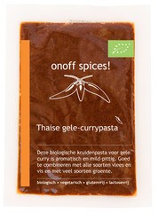 Thaise gele currypasta BIO 10x50 gr.
