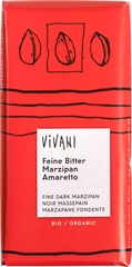 Chocolade puur marsepijn BIO 10x100 gr.