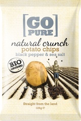 Natural crunch pepper seasalt BIO 6x125