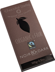 Chocolate bar dark 80% BIO 11x100 gr.