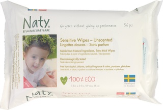 Baby doekjes geurvrij  6x56 stuks