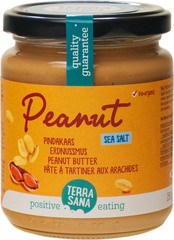 Pindakaas met zeezout BIO 6x250 gr.