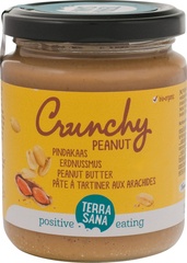 Pindakaas crunchy z.z. BIO 6x250 gr.