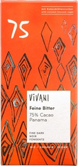 Chocolade puur 75% BIO 10x80 gr.