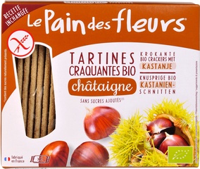 Krokante crackers Kastanje BIO 12x150 gr